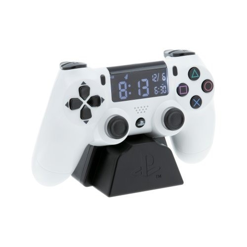 Playstation 白色手掣造型鬧鐘