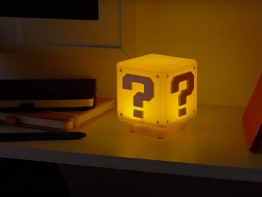 官方授權任天堂MARIO問號箱發聲燈