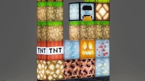【聖誕禮物預購】Minecraft 發光積木燈 /氣氛燈