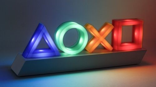 Playstation PS經典4色小夜燈