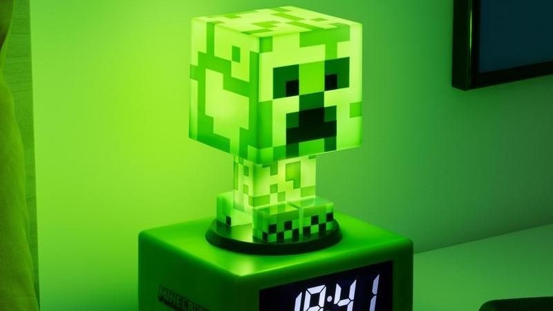 Creeper Icon Alarm Clock