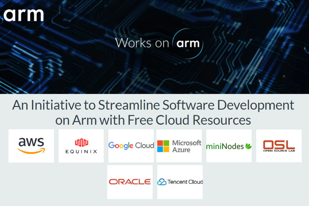 Arm 最新 Work on Arm 使開發者界主流雲端服務免費取用 Arm 架構執行個體，支援超過一百個雲至端的開源專案 - 職人選物-職人選物