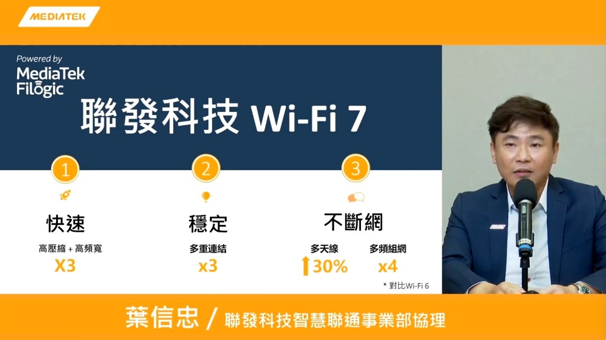 聯發科強調深耕 Wi-Fi 7 具備多項核心專利技術， Flogic Wi-Fi 7 平台以 6nm 製程將帶給消費者更快、更穩與不斷網體驗 - 職人選物-職人選物