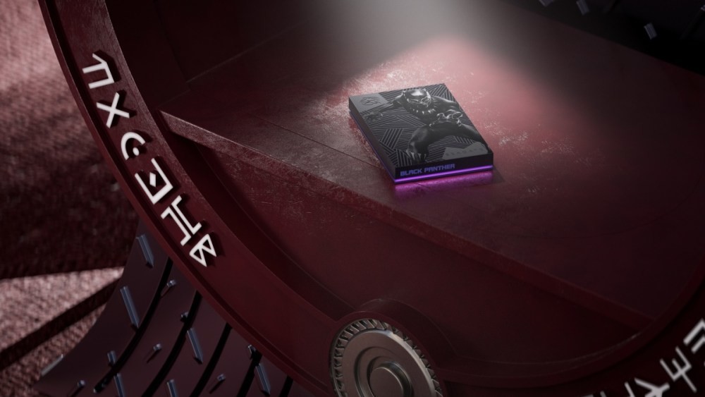 Seagate推四款《黑豹2：瓦干達萬歲》漫威電影主題設計外接硬碟 不同顏色展示對應角色個性 - 職人選物-職人選物