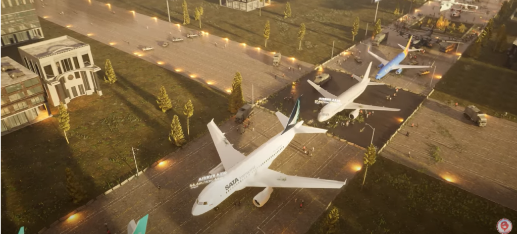3D動畫比較世界各種航空器大小 - 職人選物-職人選物