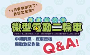 2022微型電動二輪車掛牌申請懶人包:領牌流程、準備文件、牌照申請費用、電動自行車掛牌規定-職人選物