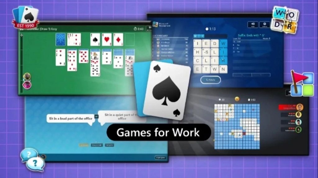 微軟 Teams 新增「Games for Work」功能 提供《接龍》、《踩地雷》等員工互動遊戲功能 - 職人選物-職人選物