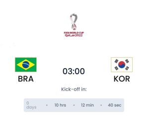2022世足巴西對南韓 16強賽程、勝率、直播線上看教學-職人選物