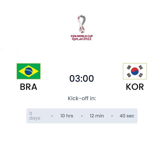 2022世足巴西對南韓 16強賽程、勝率、直播線上看教學 - 職人選物-職人選物