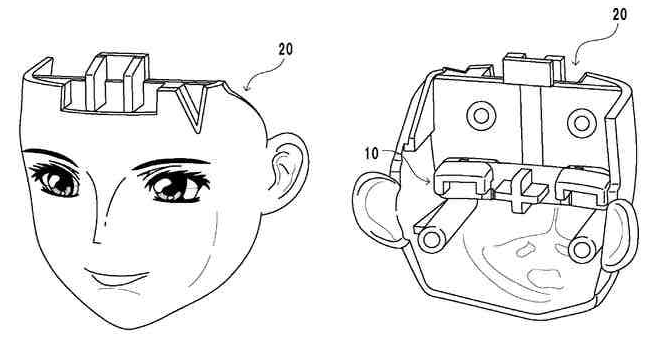 萬代發明專利：更自然且具追視效果的公仔眼部機構 - 職人選物-職人選物