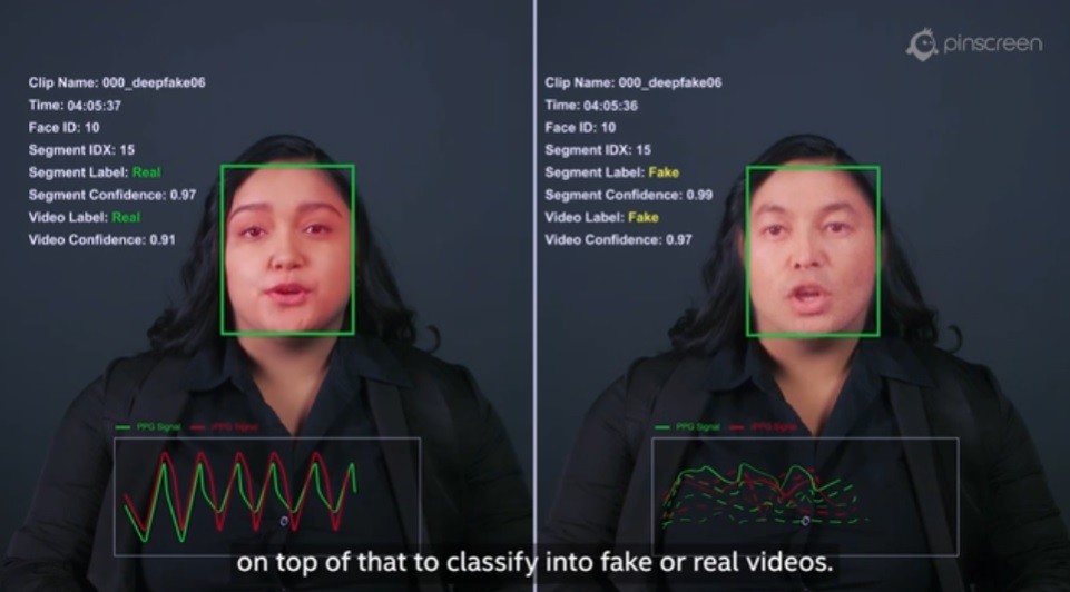 Intel 發表 Deepfake 即時檢測平台 FakeCatcher ，號稱造假影片辨識率達 96% - 職人選物-職人選物
