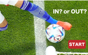 專門練習判斷足球是否出界的小遊戲-職人選物