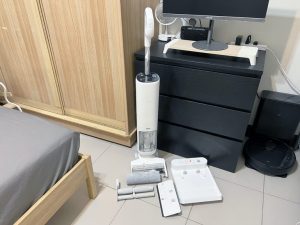 小米無線洗地機W10 Pro開箱評測心得:吸塵拖地清洗3合1、90度可調式機身、續航力35分鐘、售價15995元-職人選物