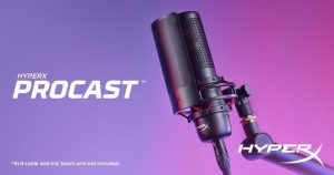 HyperX 推出首款 XLR 專業電容麥克風 ProCast ，採用心型鍍金大震膜電容與防噴罩-職人選物