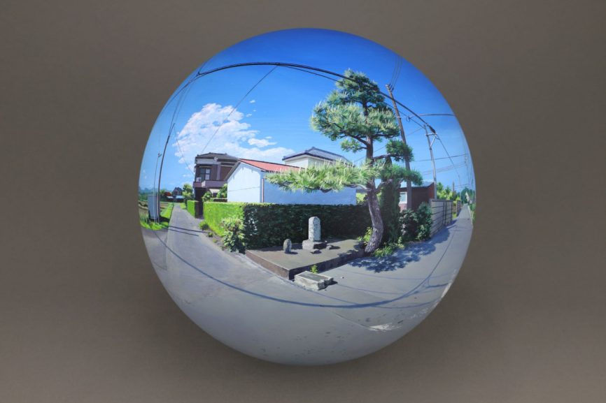 以為是球面反射原來是360度球體風景畫 - 職人選物-職人選物