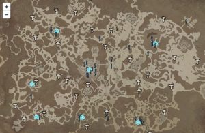 暗黑破壞神4攻略心得：35個傳送點、160個莉莉絲祭壇、213個支線任務全地圖線上查-職人選物