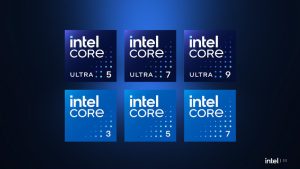 Intel Core 品牌重塑數字前不再有 i 但保留 3 、 5 、 7 、 9 分級,採最先端技術產品線另稱 Core Ultra-職人選物