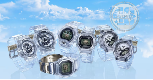 夏天的概念冰塊 G-SHOCK 可以看到機板元件-職人選物