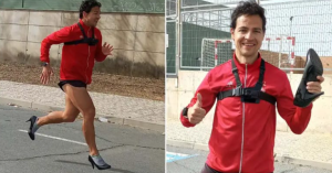 穿OL高跟鞋測試百米短跑12.82秒創金氏紀錄-職人選物