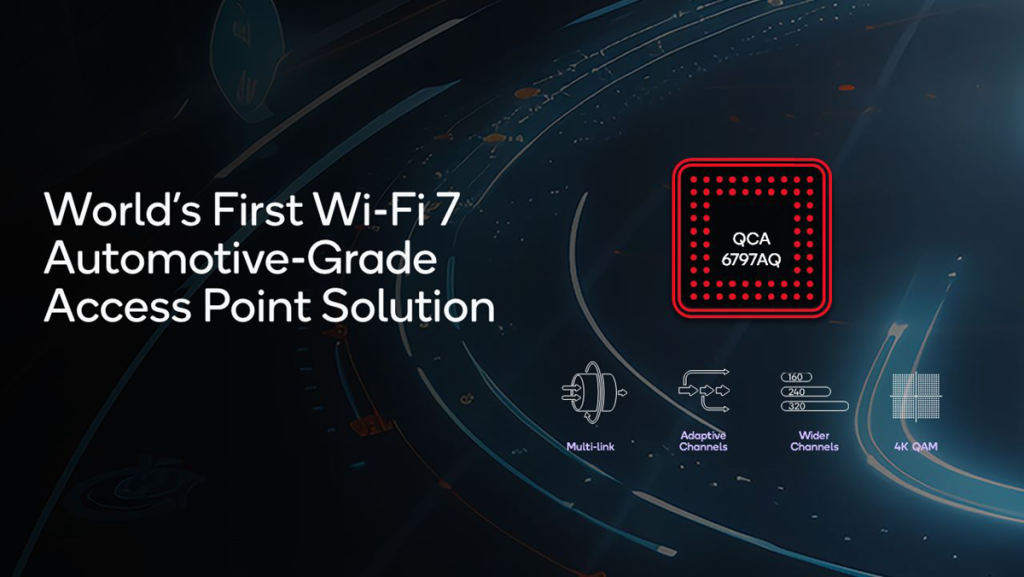 高通公布全球首款車用Wi-Fi 7平台Qualcomm QCA6797AQ - 職人選物-職人選物