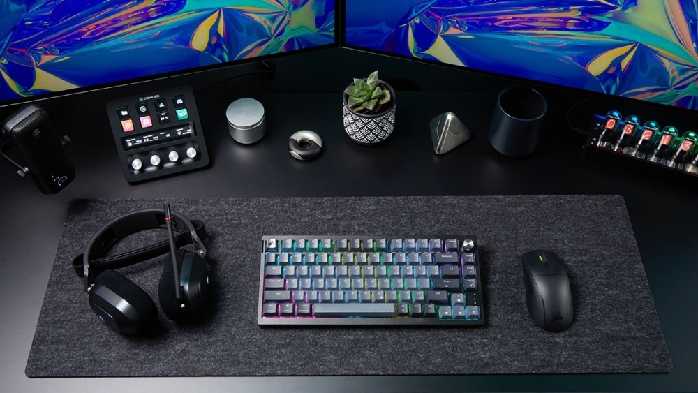 Corsair 推出 K65 PLUS WIRELESS 可客製化 75% 機械式鍵盤 - 職人選物-職人選物