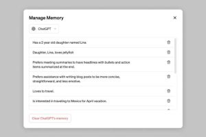 OpenAI 宣布 ChatGPT 將新增「記憶」功能-職人選物