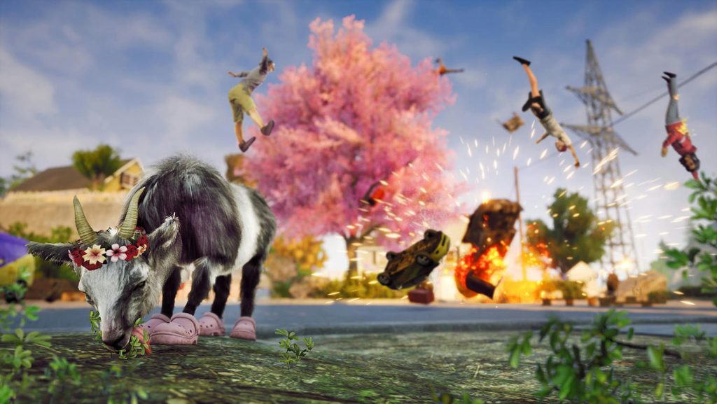 图片[1]-Steam模擬山羊Goat Simulator 3 在18倍大的地圖胡搞瞎搞 - 職人選物-職人選物