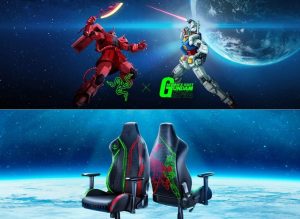 Razer推出機動戰士鋼彈聯名產品，包括電競椅、T-Shrit、連帽外套與運動衫-職人選物