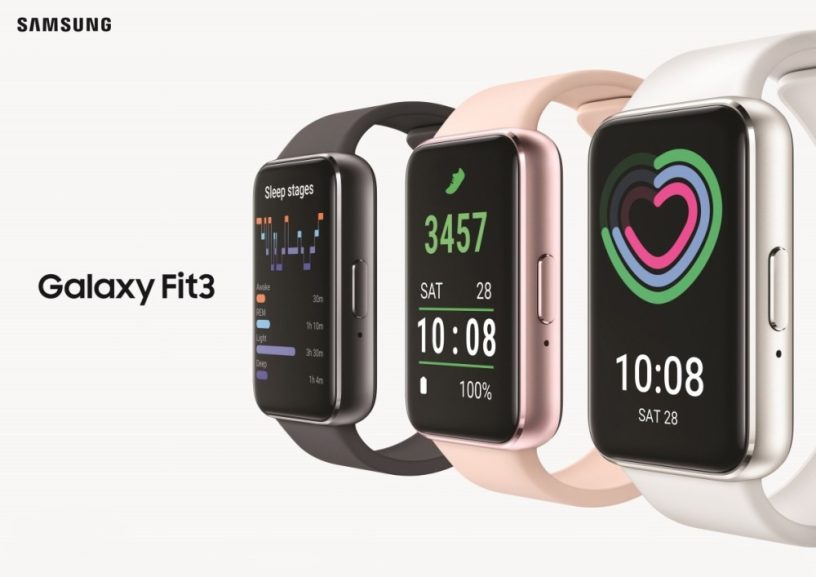 三星 Galaxy Fit3 智慧手環發表 強化健康監測與安全功能 - 職人選物-職人選物