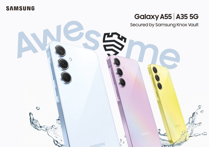 三星推出中價位鑾生手機Galaxy A55 5G、Galaxy A35 5G，超廣角鏡頭、處理器為主要差異 - 職人選物-職人選物