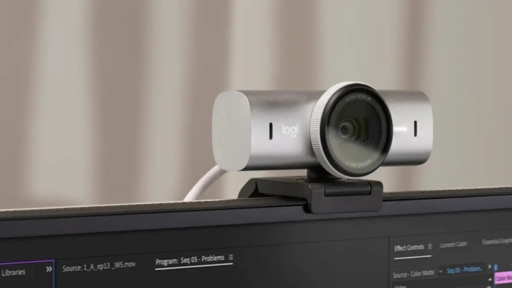 羅技推新 MX Brio 網路攝影機：金屬質感 桌面拍攝更佳 - 職人選物-職人選物