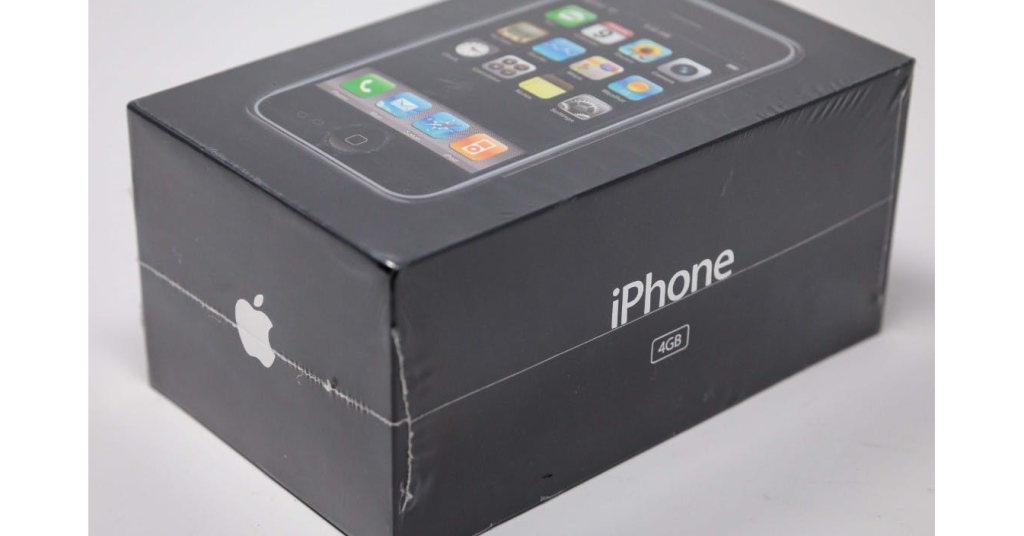 未開封的第一代iPhone 4GB版本起標價1萬美元 - 職人選物-職人選物