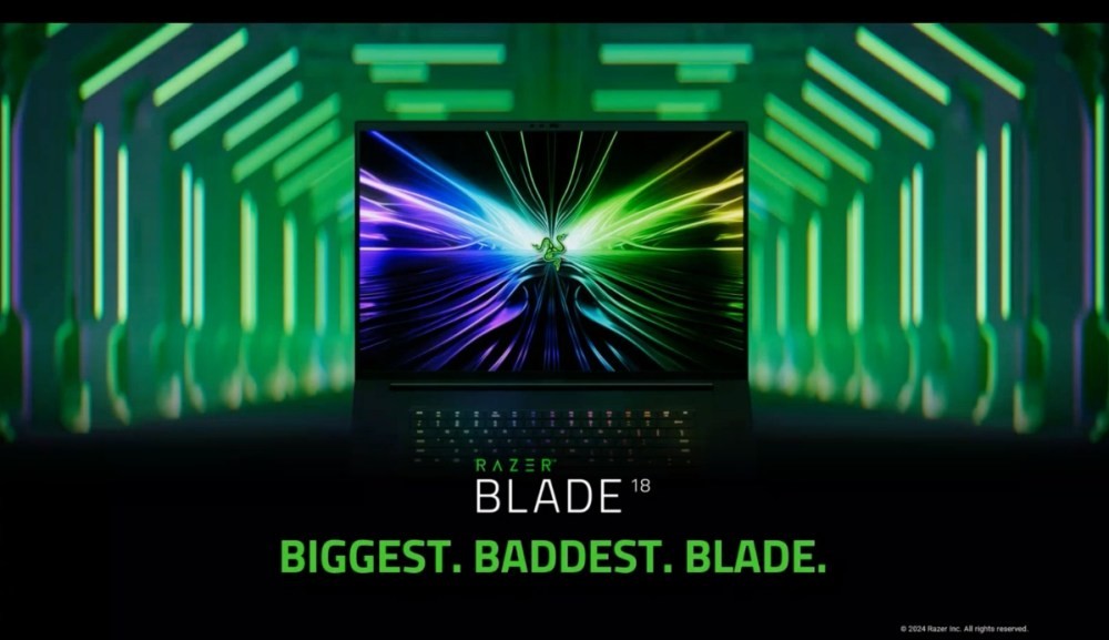 Razer 發表新款 Blade 18 遊戲筆電 搭載 Intel Thunderbolt 5 介面 - 職人選物-職人選物