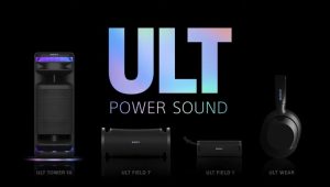 Sony公布一鍵提升低頻效果的ULT POWER SOUND音樂產品，包括ULT TOWER 10、ULT FIELD 7、ULT FIELD 1三款喇叭與ULT WEAR耳罩耳機-職人選物