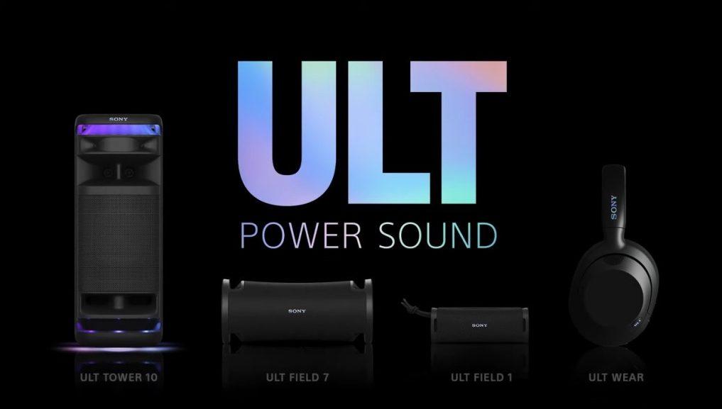 Sony公布一鍵提升低頻效果的ULT POWER SOUND音樂產品，包括ULT TOWER 10、ULT FIELD 7、ULT FIELD 1三款喇叭與ULT WEAR耳罩耳機 - 職人選物-職人選物