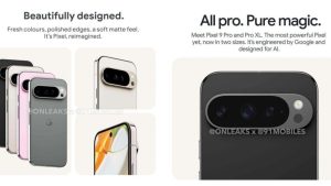 將於 8 月 13 日發表的Pixel 9 系列規格已無秘密 搭載 Tensor G4 處理器並將提供付費進階AI服務-職人選物