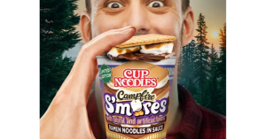 露營風潮席捲泡麵界 日清推出營火甜點風味杯麵-職人選物