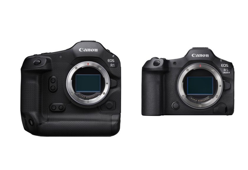 Canon發表創新交叉對焦技術的EOS R1與搭載新開發45MP元件的EOS R5 Mark II - 職人選物-職人選物