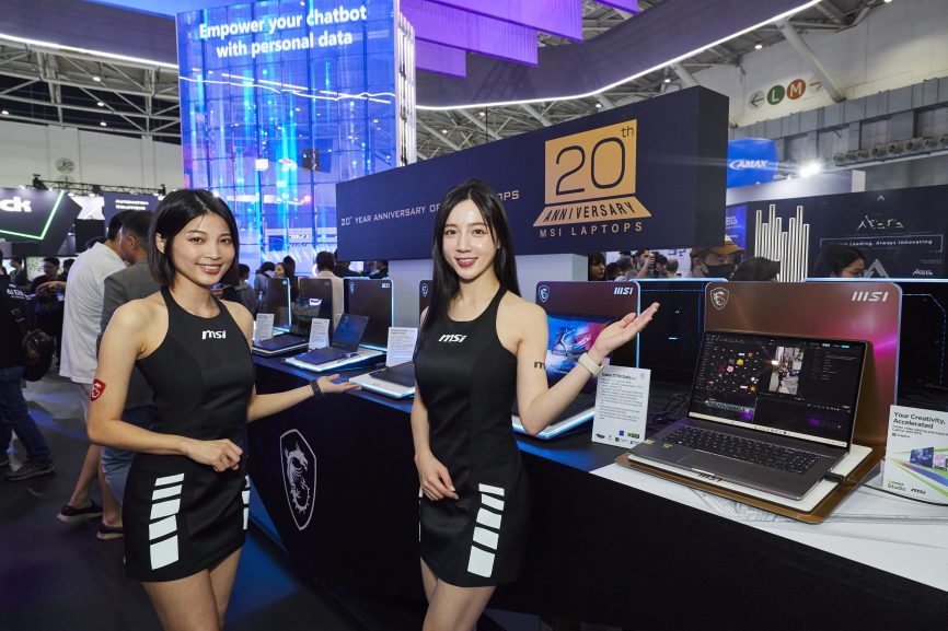 筆電新紀元，MSI 微星科技新世代 AI+ 電競與商務筆電現身 COMPUTEX 2024 ！ - 職人選物-職人選物