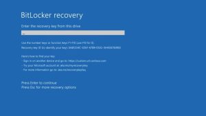微軟Windows七月安全更新引發開機進入BitLocker recovery畫面-職人選物