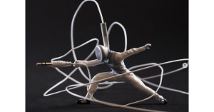 微型奧運開賽 有線耳機化身西洋劍、螺旋麵是體操彩帶-職人選物