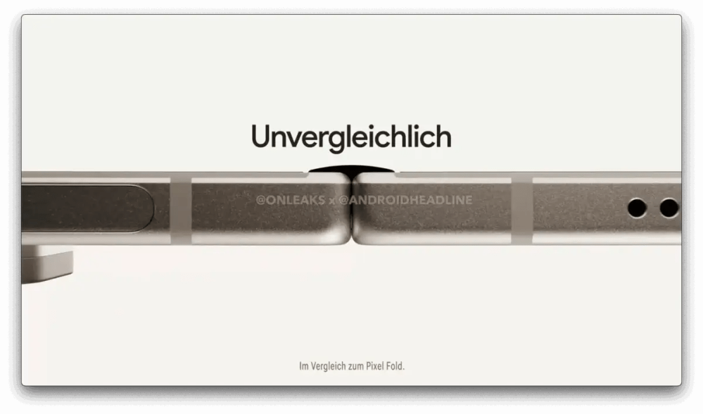 Pixel 9 Pro Fold 曝光：螢幕更平整，搭載 Tensor G4，售價 1799 美元起 - 職人選物-職人選物