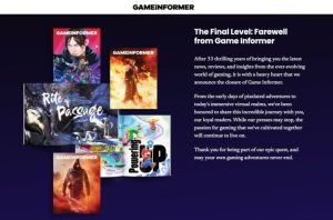 Game Informer 宣布停刊 33 年電玩雜誌劃下句點-職人選物