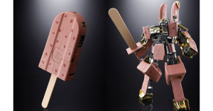 重現口味與堅硬度 紅豆冰棒超合金機器人-職人選物