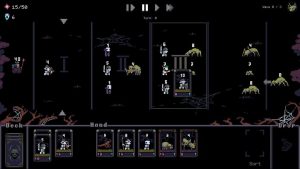 Steam像素回合制卡牌幽冥之王 率領不死亡靈收割靈魂 踏平每個人類村莊與都市-職人選物