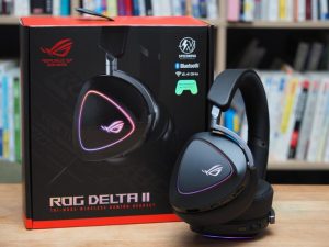 華碩ROG Delta II多模無線電競耳機評測,不只跨平台還可2.4GHz+藍牙雙輸入的舒適電競耳機-職人選物