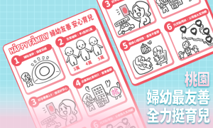 桃園打造婦幼友善之都 六大政策做爸媽神隊友-職人選物