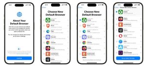 蘋果 iOS 開放更易自訂預設瀏覽器 符合歐盟數位市場法規-職人選物