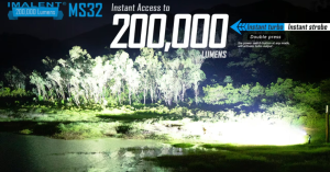 號稱100輛車頭燈亮度手電筒 真正閃瞎你的眼-職人選物