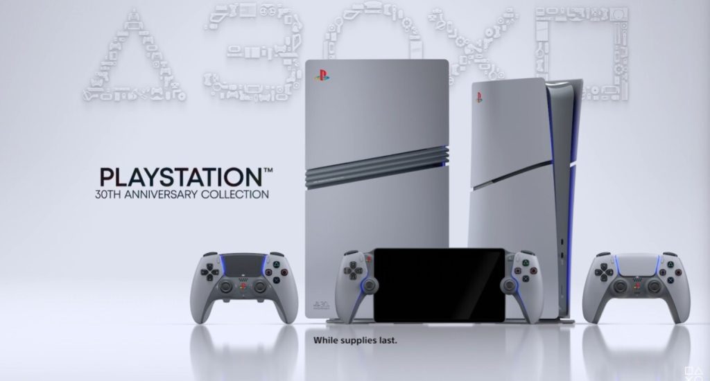 Sony公布PlayStation 30周年限定主機，將PS5、PS5 Pro與PS Portal換上初代PS的灰色外衣與彩色標誌 - 職人選物-職人選物